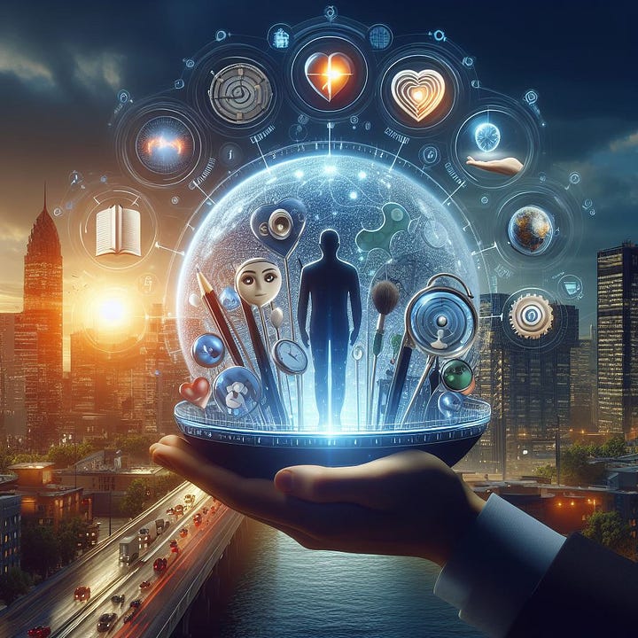 An image representing the importance of Emotional Intelligence, highlighting its role in personal and professional success, with a focus on interpersonal skills, empathy, and emotional regulation.