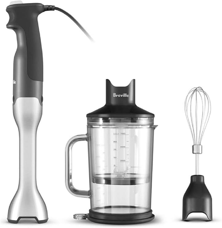 Breville Control Grip Immersion Blender — Best Non-Toxic Immersion Blenders (Reviews) — walfosbrand.com