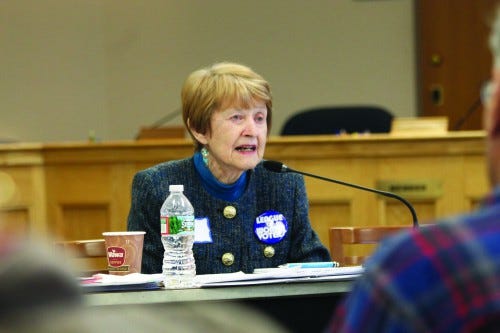 Betty Tatham , vice president for the PA League of Women Voters