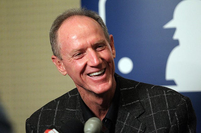 Roenicke at the 2010 MLB Winter Meetings. (Photo by Danny Wild/MLB.com)
