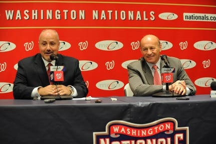 Washington Nationals sign general manager Mike Rizzo to a multiyear  extension