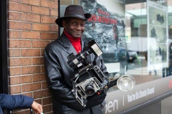 Louis Mendes Outside B&H - The Film Photography Project