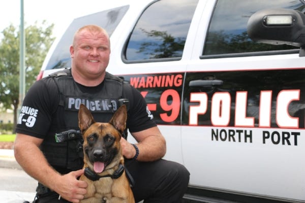 Meet K-9 Patrol Service Dog Dutch and his sidekick, Officer Chad Walker.