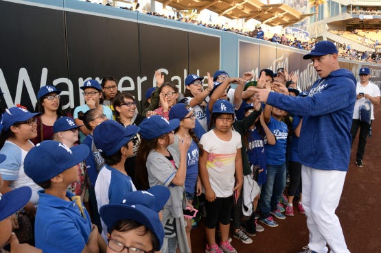 Dodger Fan's Glass Eye Is A Dodgers Logo (PHOTO)