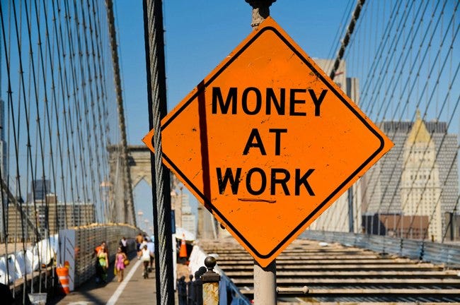 money-at-work-sign