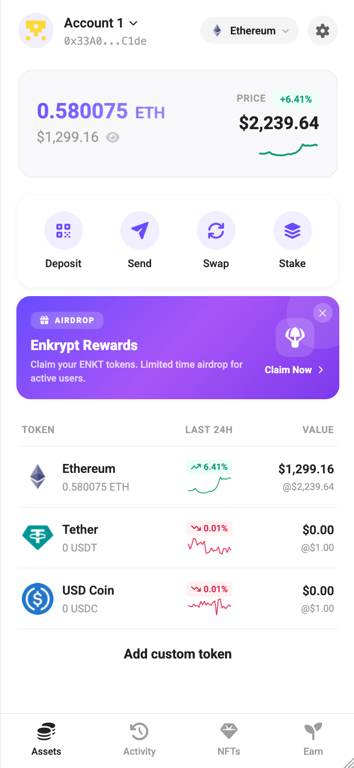 Level Up Your Web3 Experience: Download the Enkrypt IOS App Today