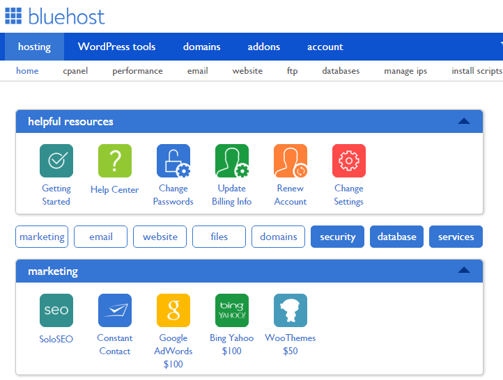 bluehost domain checker