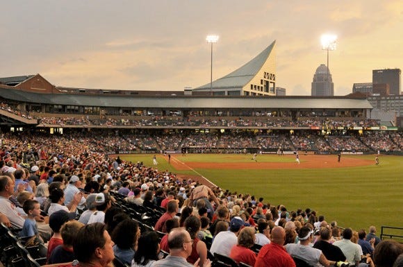 Louisville Bats 2013 July 3, 2013 Sold Out Stadium Marketing Vie