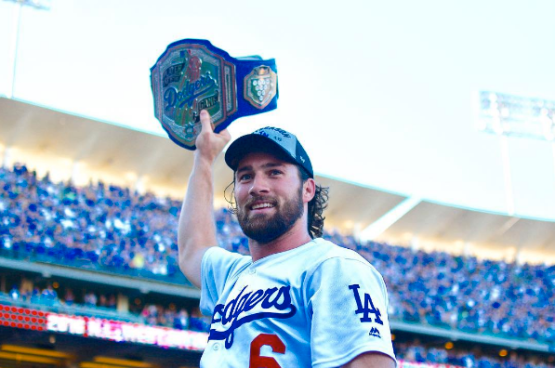 Dodgers presented with National League championship rings, by Cary Osborne