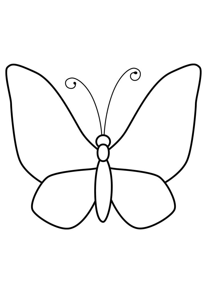 BUTTERFLY OUTLINE ICON 2