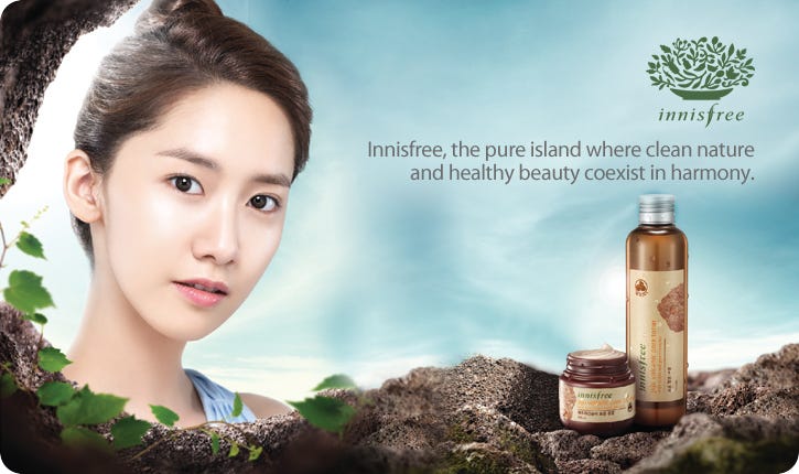 6 Most Popular Brands of Korean Beauty Products You Should Be Using - Innisfree Yoona