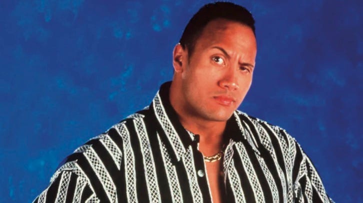 photo of US actor Dwayne Johnson also know as The Rock