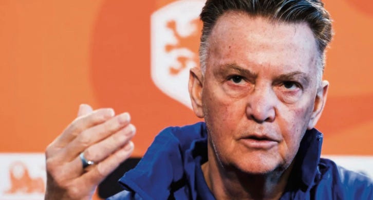 photo of Netherlands manager Louis van Gaal