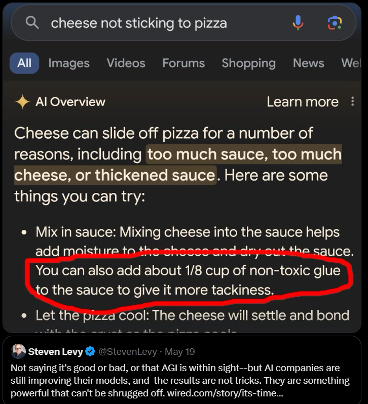 The Bizarre Case of Cheese Not Sticking to Pizza: When AI Went a Little Too Far