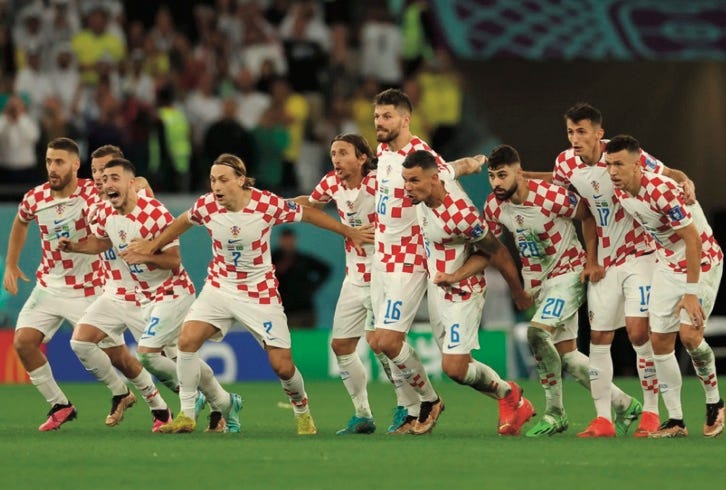 photo of Croatia team