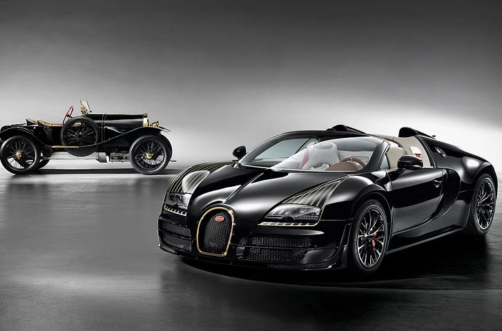 bugatti veyron black bess