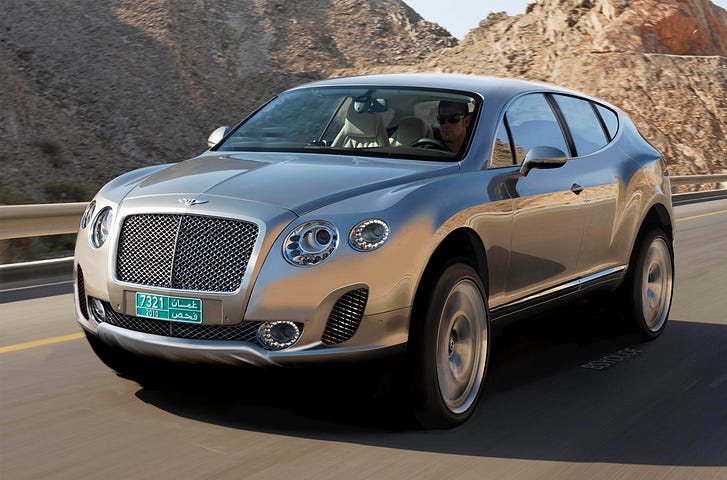 bentley suv