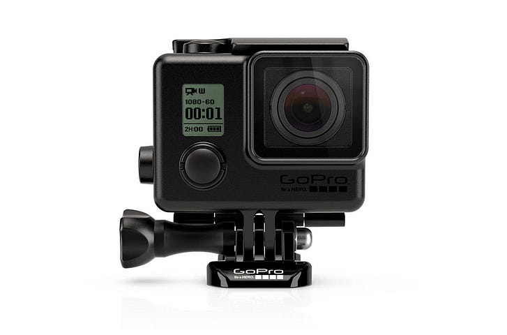 black gopro