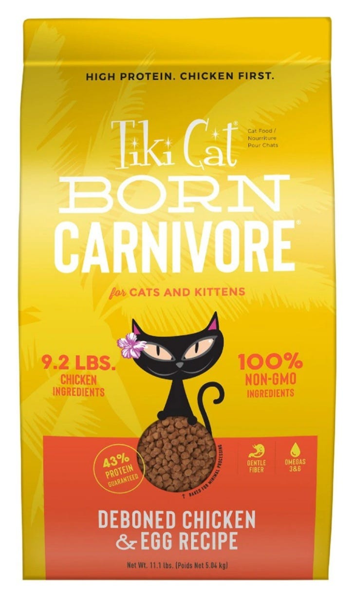 Tiki Cat: Born Carnivore