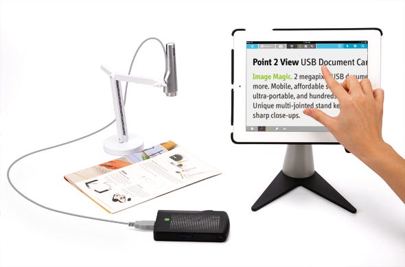 Easy-to-Use Desktop Magnifier? IPEVO Has the Solution