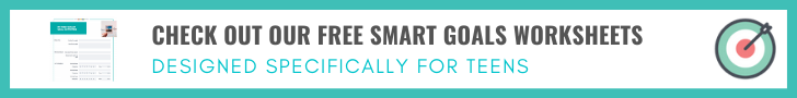 Free SMART Goals worksheets on https://www.teensmartgoals.com/smart-goal-template
