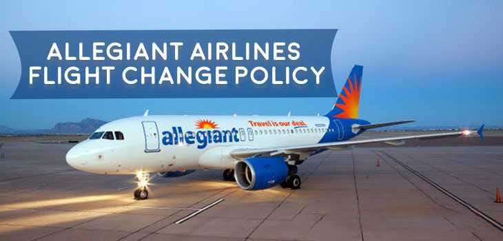 Allegiant Airlines Flight Change