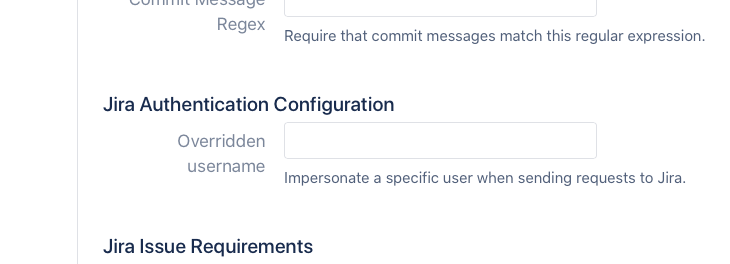 Jira Authentication Configuration