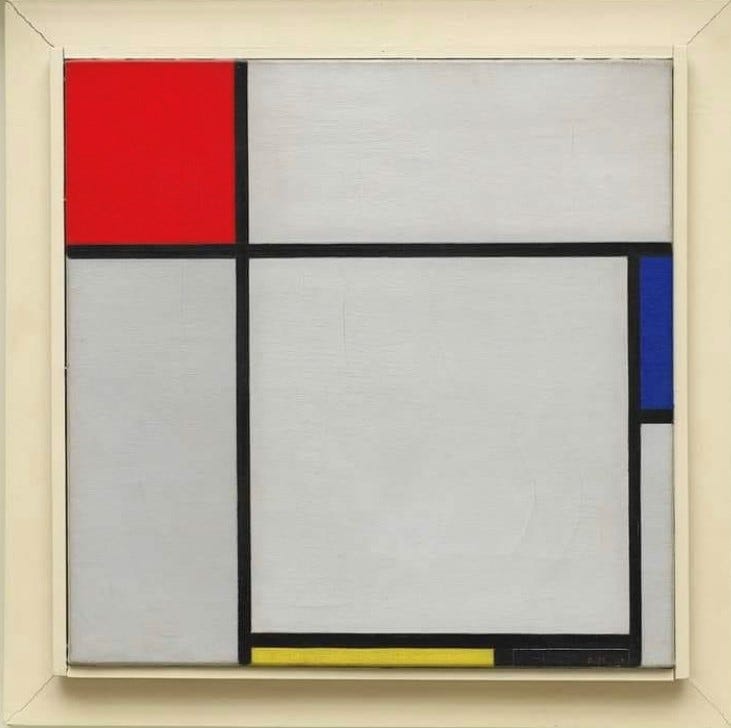 painting by Piet Mondrian 1872–1944