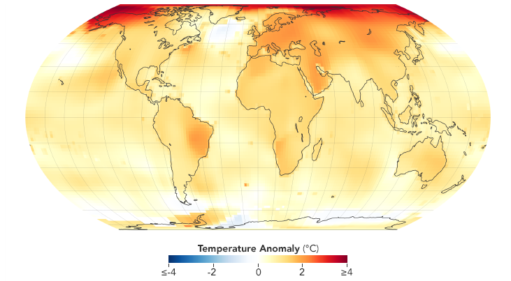 Perubahan Temperatur Dunia