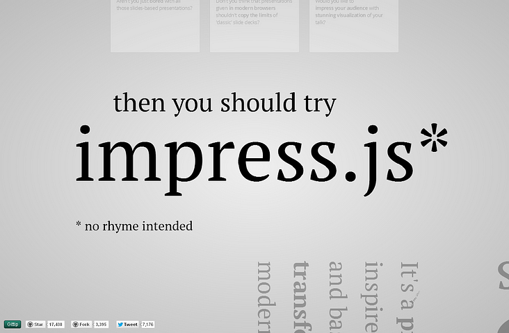 impress.js presentation tool