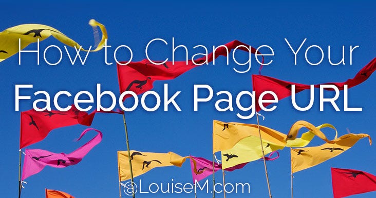 How to Change Your Facebook Page URL / Username / Vanity URL 