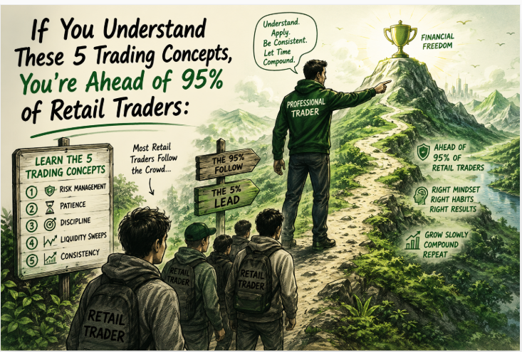 If You Understand These 5 Trading Concepts, You’re Ahead of 95% of Retail Traders: