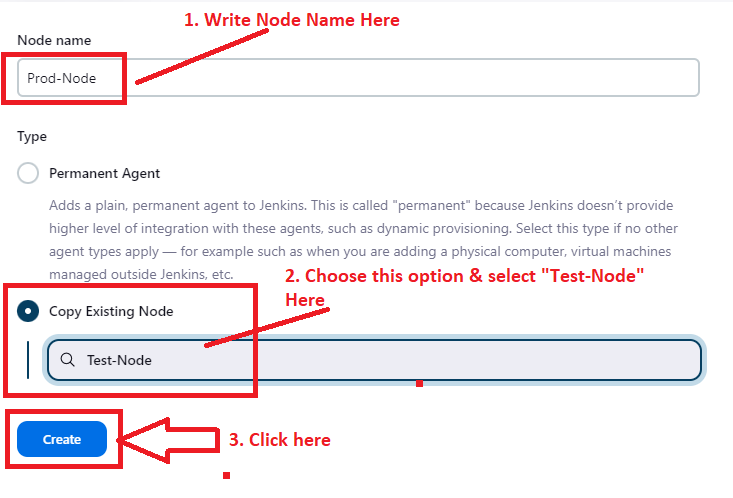 Create Prod-Node