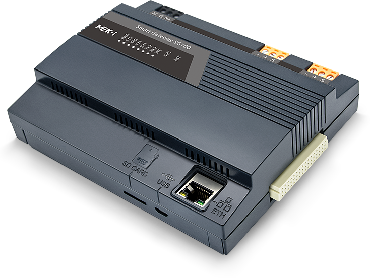 Gateway Modbus BACnet MSTP RTU RS485 TCP IP 10/100 SG-100