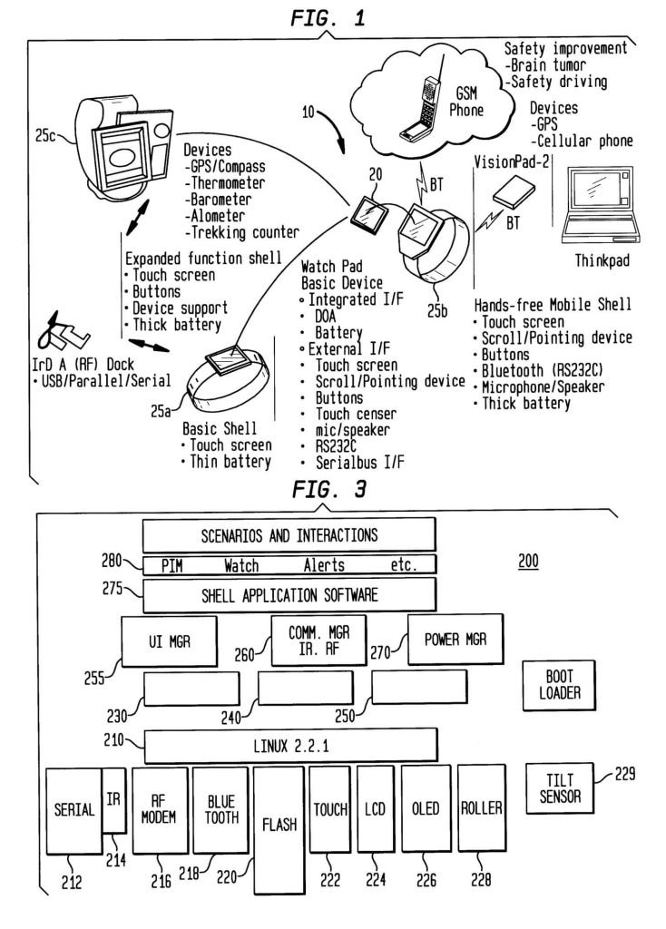 Google smartwatch patent 2