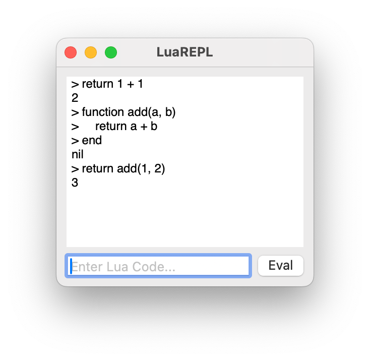 A MacOS app made with Lua