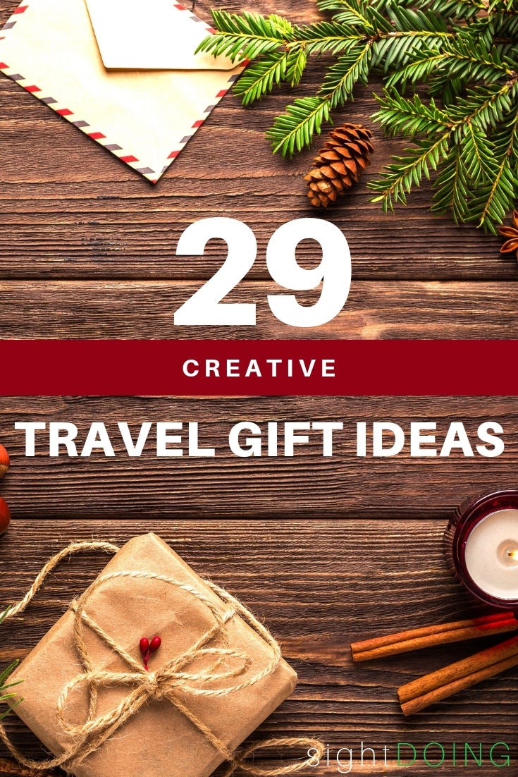 Finally! Some gift ideas for 2018 that are creative and unique. These gifts for travelers go way beyond luggage or packing cubes to the things they REALLY want.  Check out all 29, which range in price and type so that theres an option for men, women, couples, or whoever is on your Christmas shopping list.  Happy holidays and let me know if there is anything else you think should be on here.  #MerryChristmas #Christmas #Xmas #HappyHolidays #ChristmasGifts
