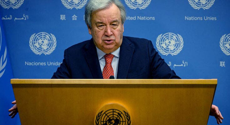 The global warming era is over, now the time for boiling begins — Antonio Guterres