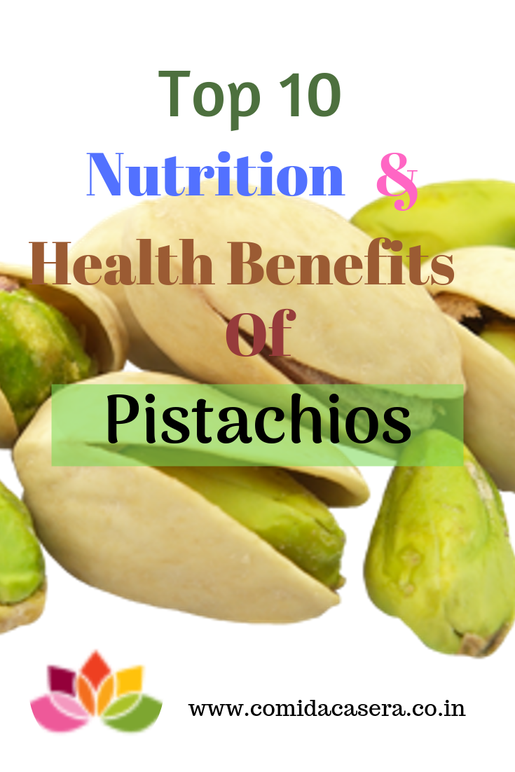 Pistachios Nutrition & Health Benefits - Top 10