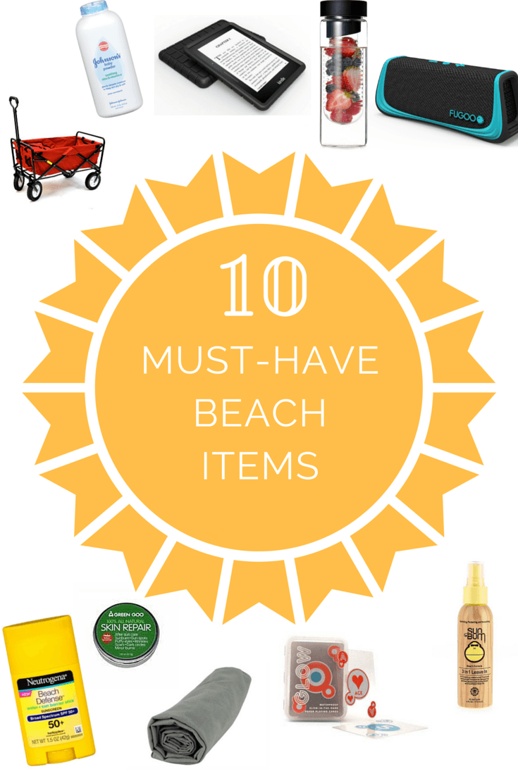 Gather what to take to the beach!  This list is specifically geared toward people flying in for a beach vacation where packing is even more of a challenge. Get the scoop on what products will save your butt, make it more fun for kids, and ensure you have the BEST day ever!  Plus, a few bonus tips and unusual items in case you have extra space in your suitcase.  Includes FREE printable checklist.