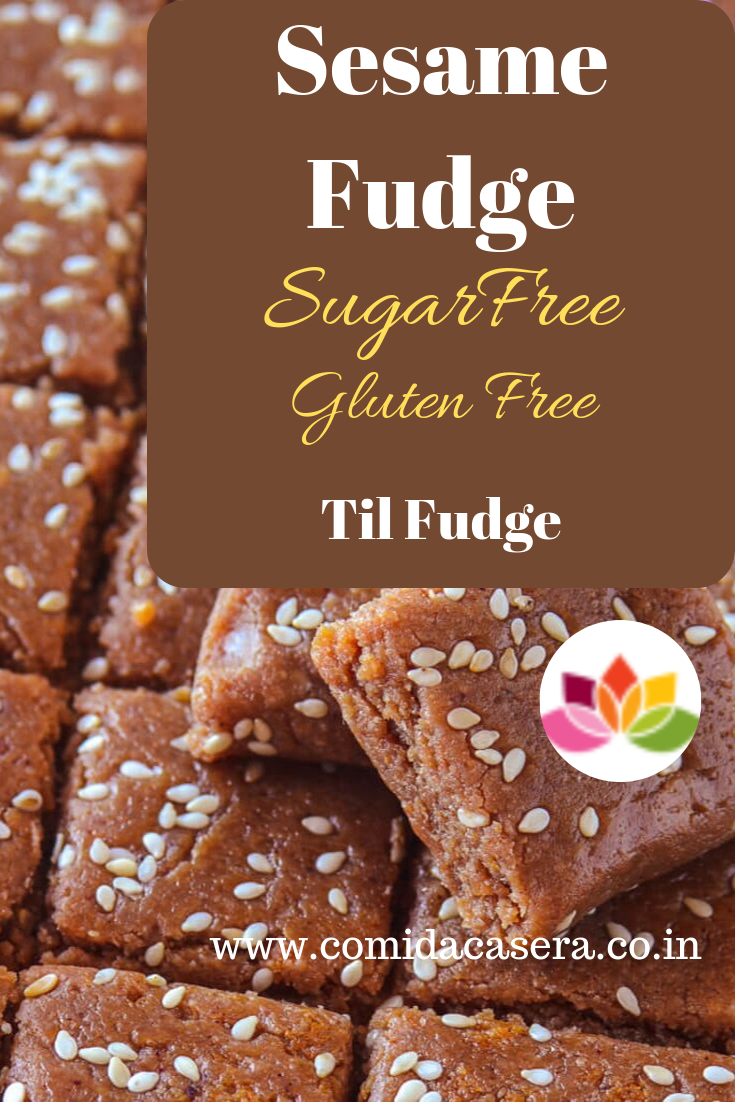 Sesame Fudge - Sugar Free