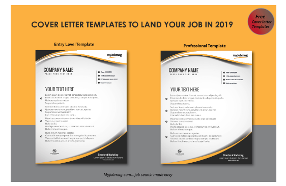 22 Cover Letter Templates You Can Use To Apply For A Job Myjobmag