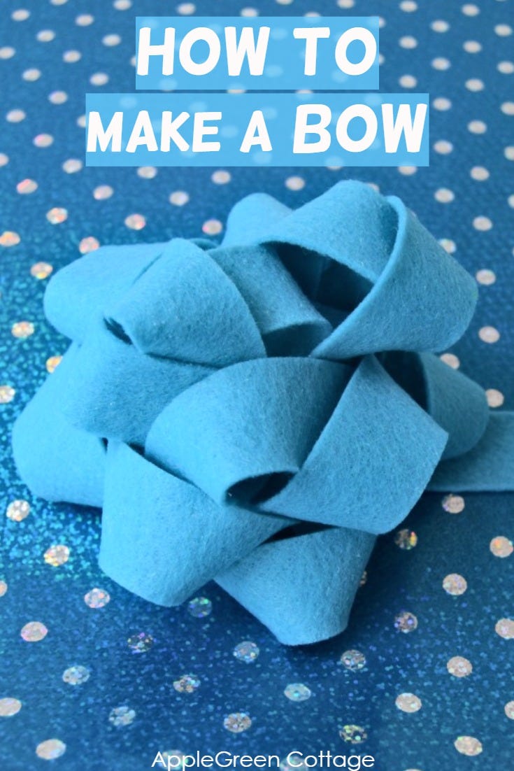 How To Make A Diy Bow In Minutes Applegreen Cottage Medium