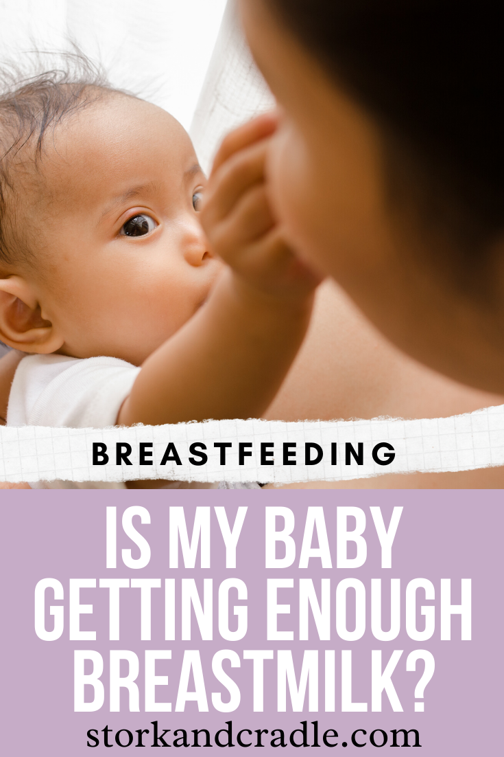 Is my baby getting enough breastmilk?