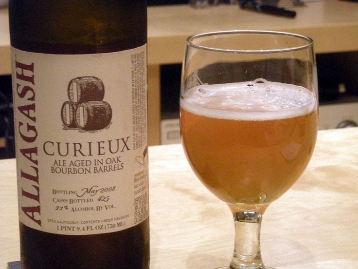 Lịch sử hình thành của bia Curieux 