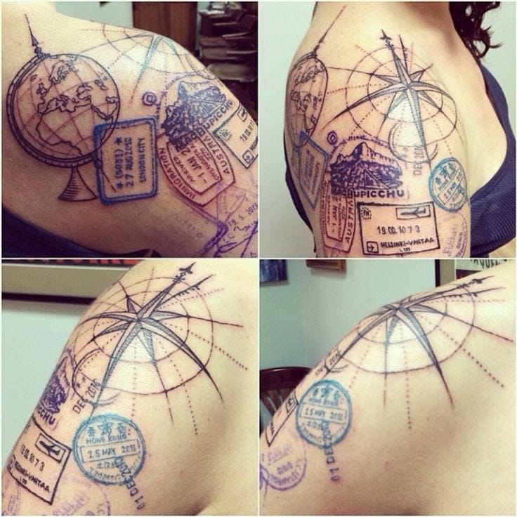 tatouage visa touristique