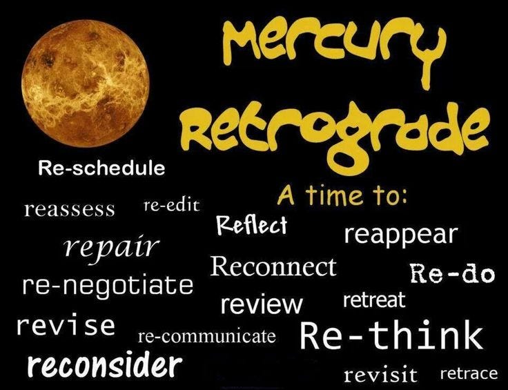 Mercury Retrograde 12