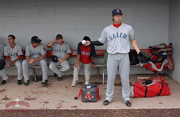 salem red sox hat