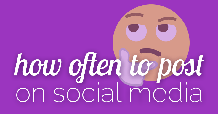 How Often To Post On Social Media [infographic] 