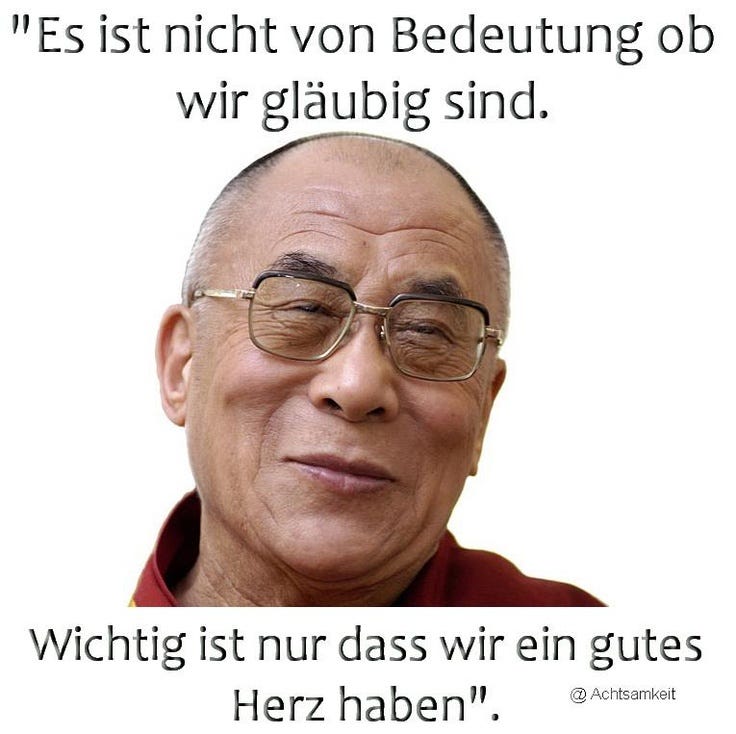 Motivierende und inspirierende Zitate berühmter Menschen Dalai Lama